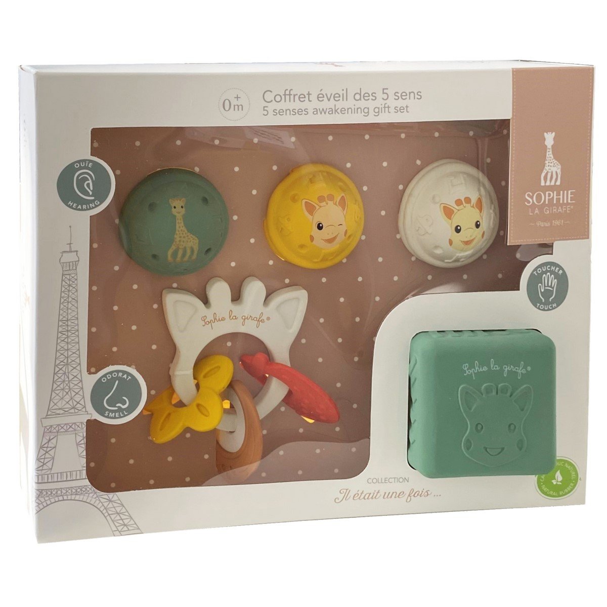 Coffret éveil des 5 sens Sophie La Girafe