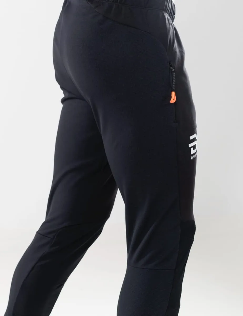 Dæhlie Men's Pants Flow Black/Snow White