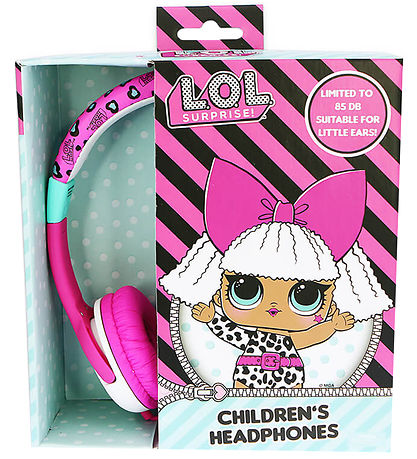 OTL H?retelefoner - LOL - On-Ear Junior - Pink/Turkis
