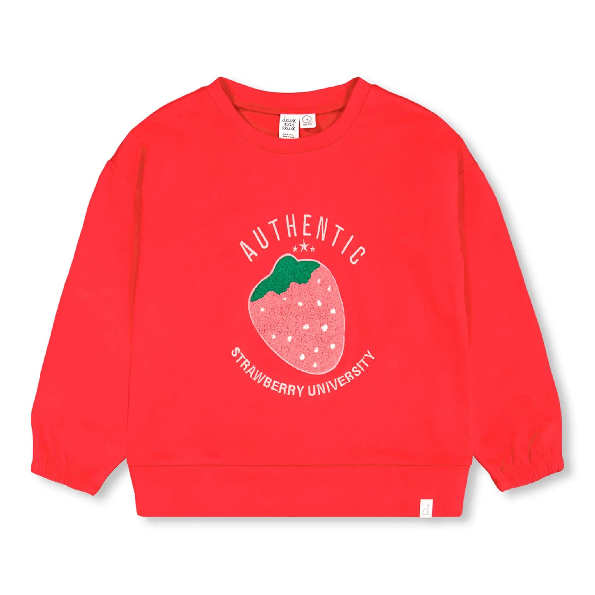 Deux par Deux Gilet Ouaté Fraise 3-6ans