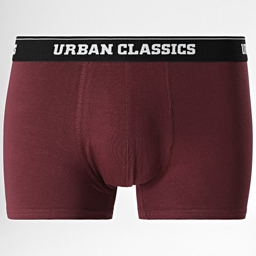 Lot De 5 Boxer TB4417 Blanc Bordeaux Vert