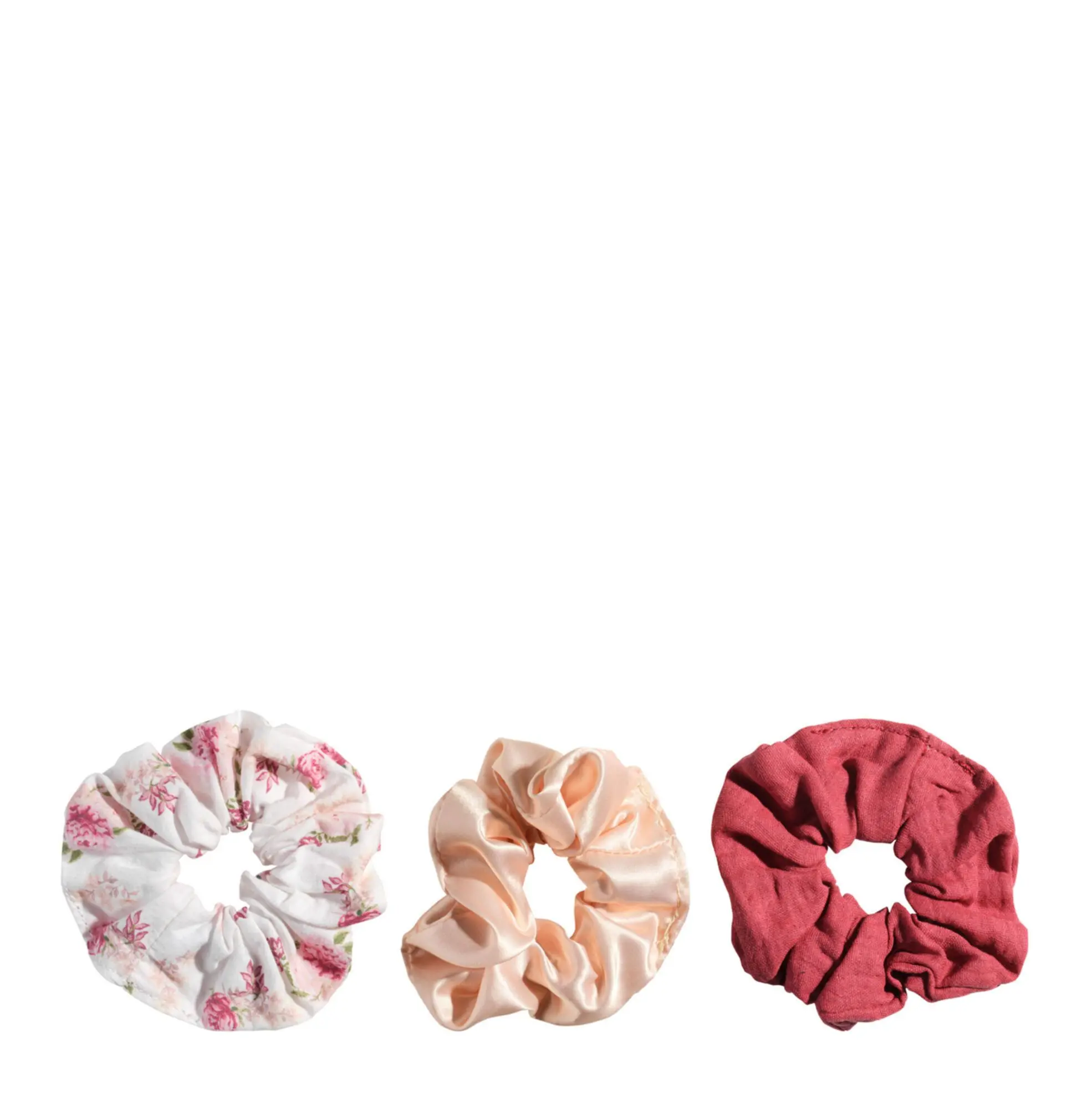 Jozz Beauty - French Escape Trio de Chouchous - Élastique, barrette et pince