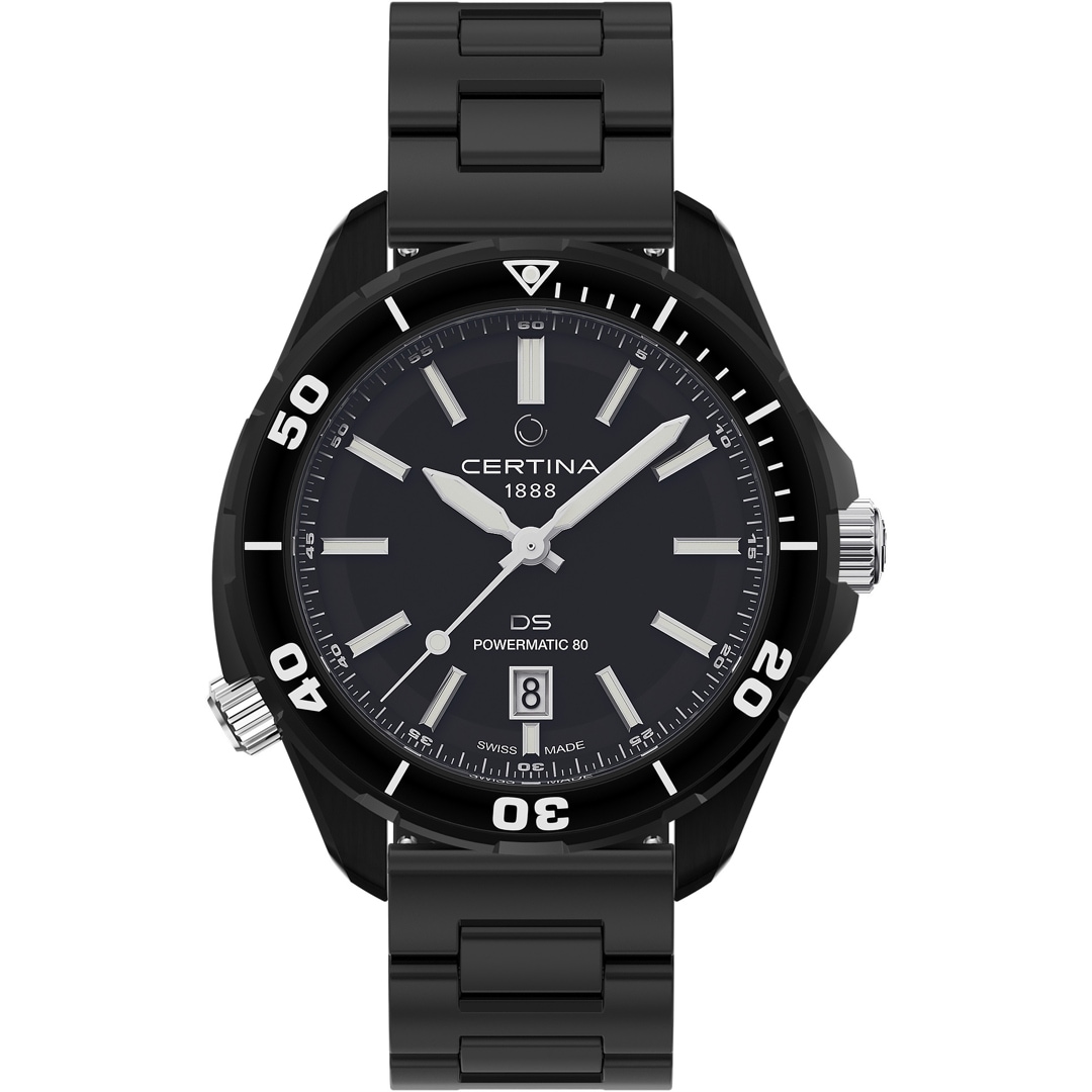 Certina DS+ Powermatic 80 Kit Black Edition