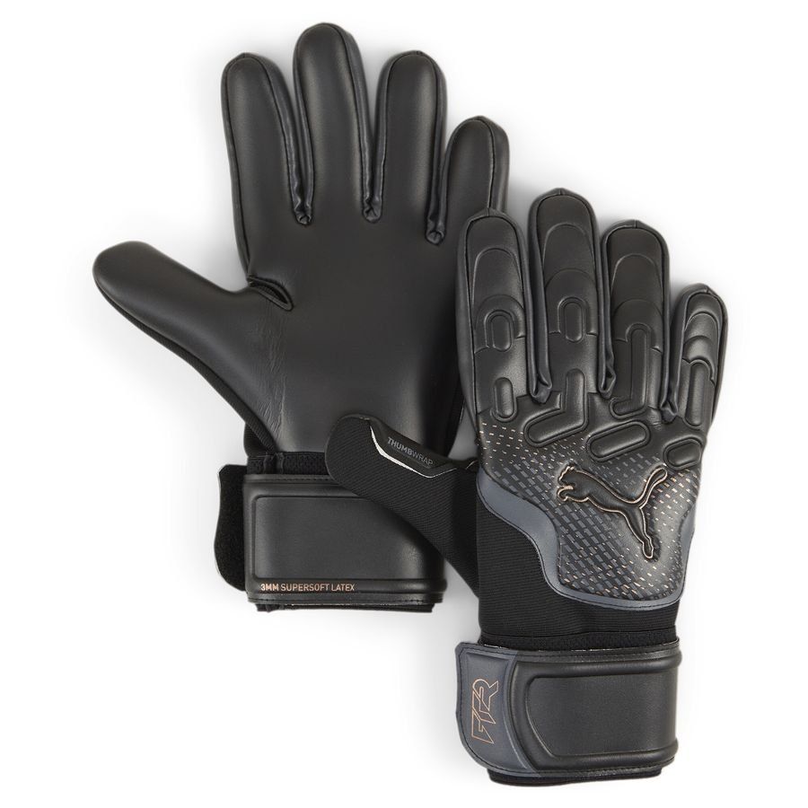 PUMA Gants de Gardien Future Match NC Eclipse - Noir/Gris/Copper Rose