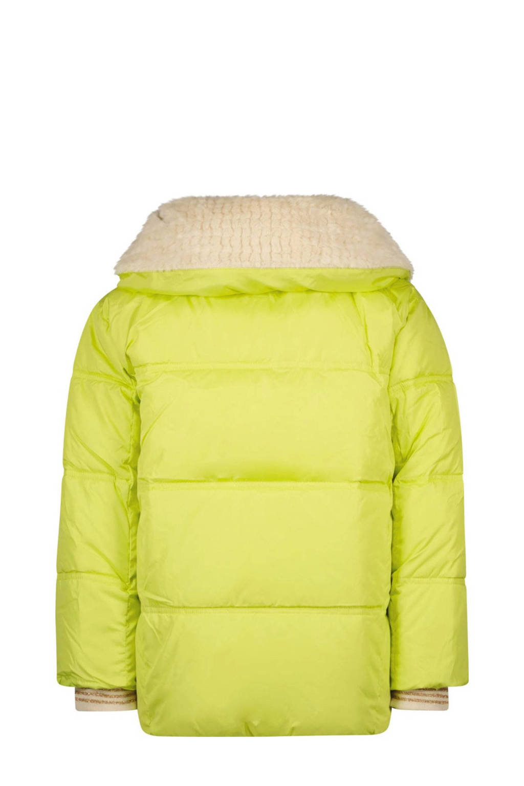 Like Flo quilted gewatteerde winterjas Amaya felgeel/beige