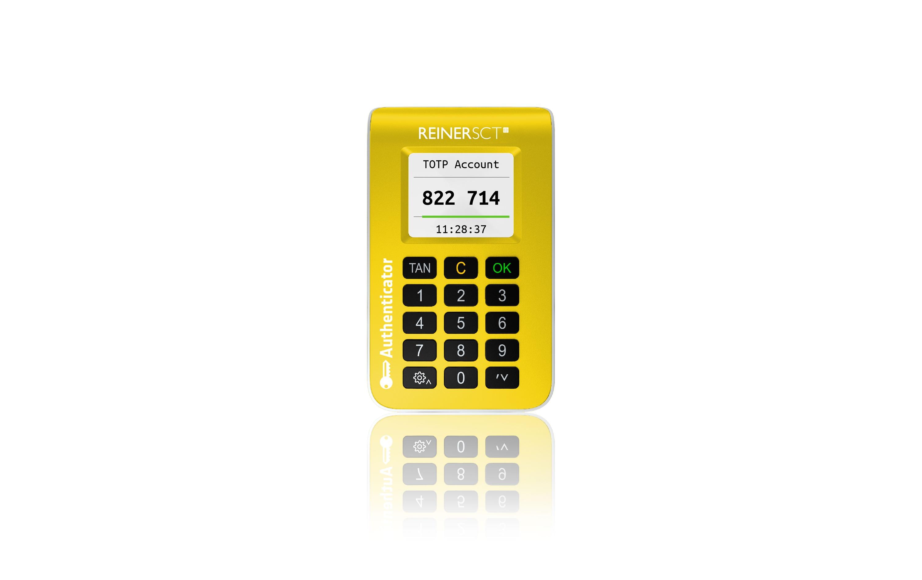 AuthenticatorHardware für die sichere Zwei-Faktor-Authentisierung (2FA) mit TOTP