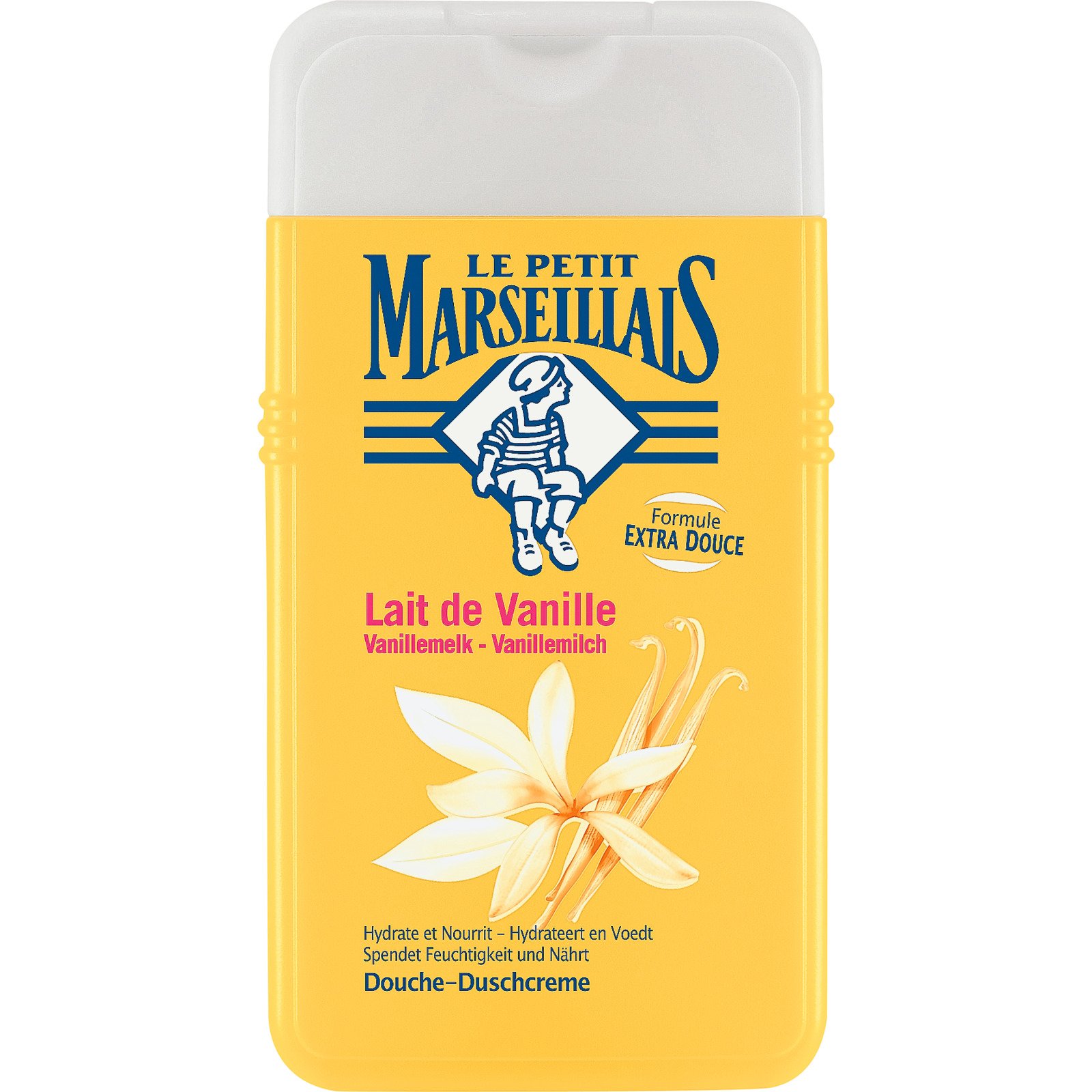 Le Petit Marseillais Duschgel Vanillemilch 3 x 250 ml