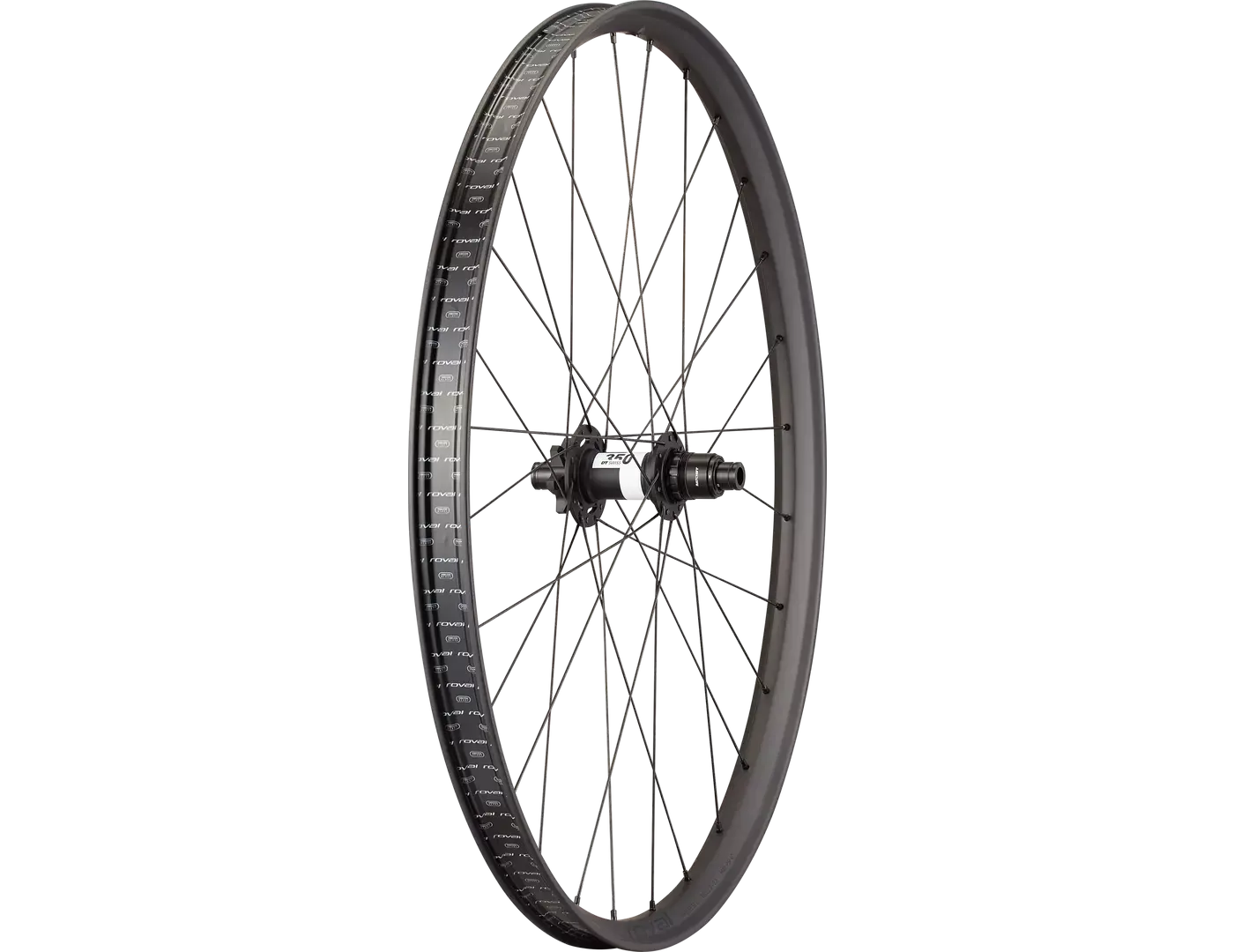 Roval Traverse SL II 350 29 6B Carbon Tubeless Disc MTB Achterwiel Zwart