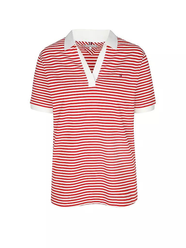 TOMMY HILFIGER Poloshirt  rot