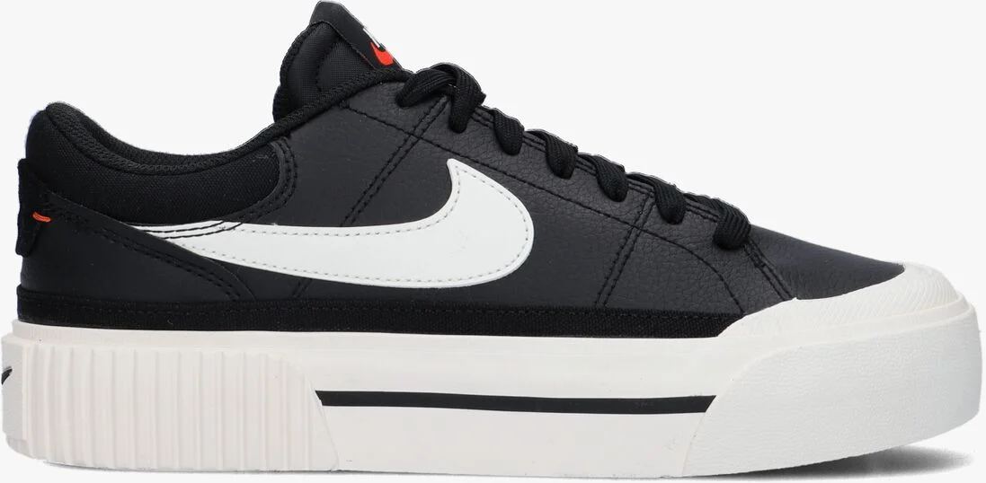 NIKE zwarte nike lage sneakers court legacy lift