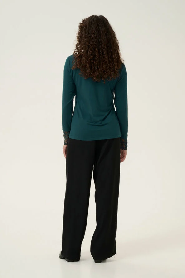 Cream CRTrulla Jersey Blouse Ponderosa pine