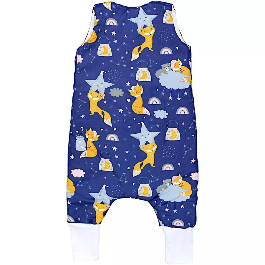 TupTam Baby Winter Schlafsack mit Beinen dunkelblau