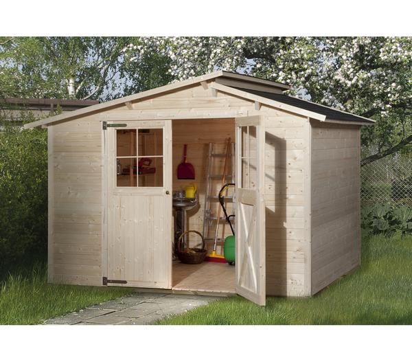 Weka Gartenhaus 323 Gr.4, ca. B330/H232/T273