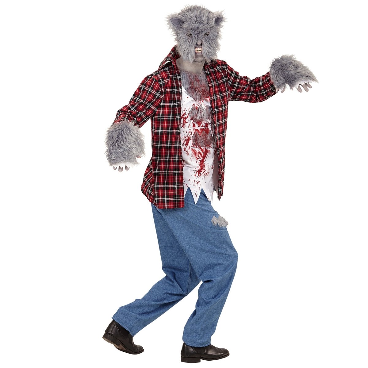 Halloween Kostuum Heren Weerwolf 5 delig