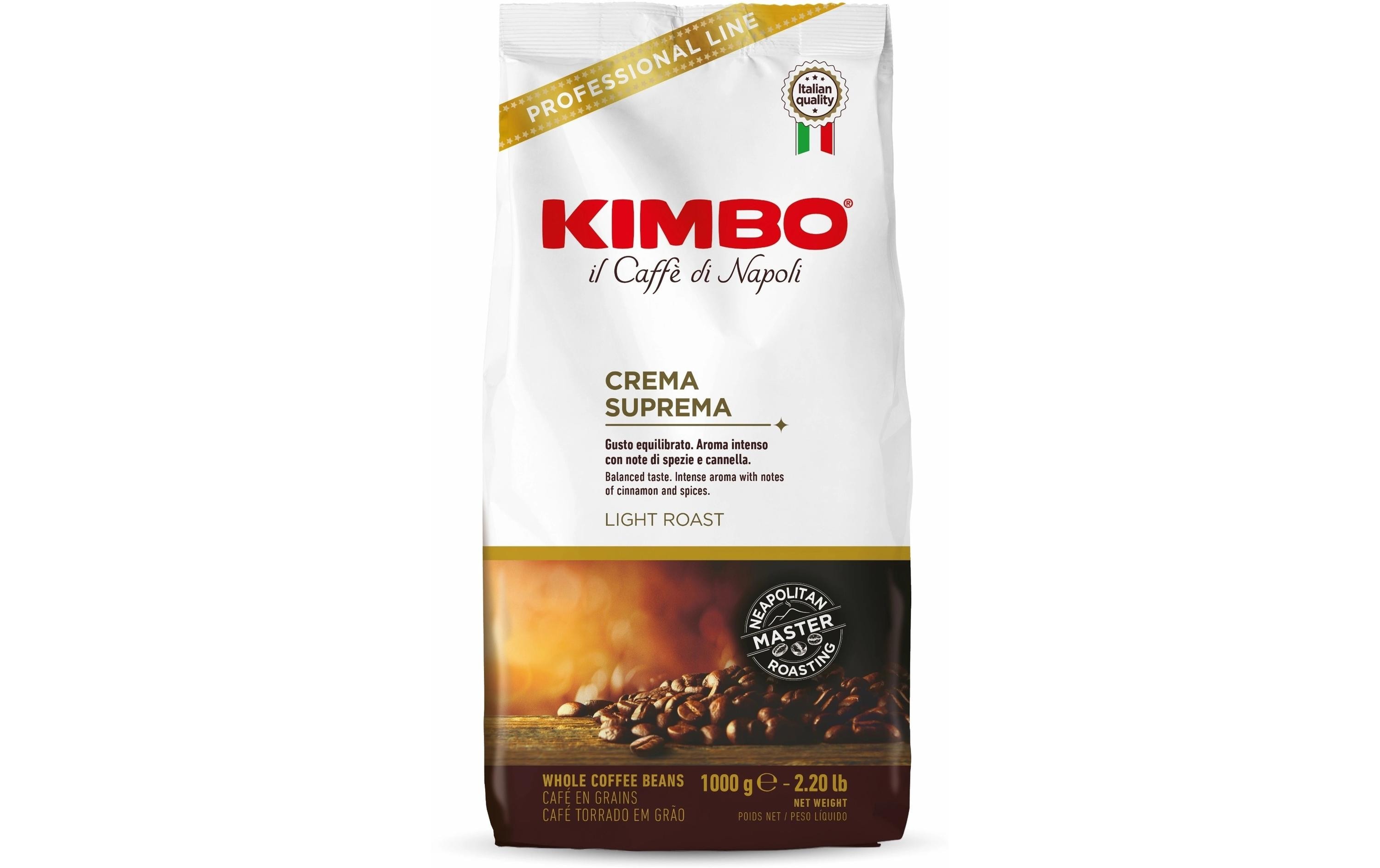Kaffeebohnen Crema Suprema 1000 gHochwertiger Bohnenkaffee aus Italien