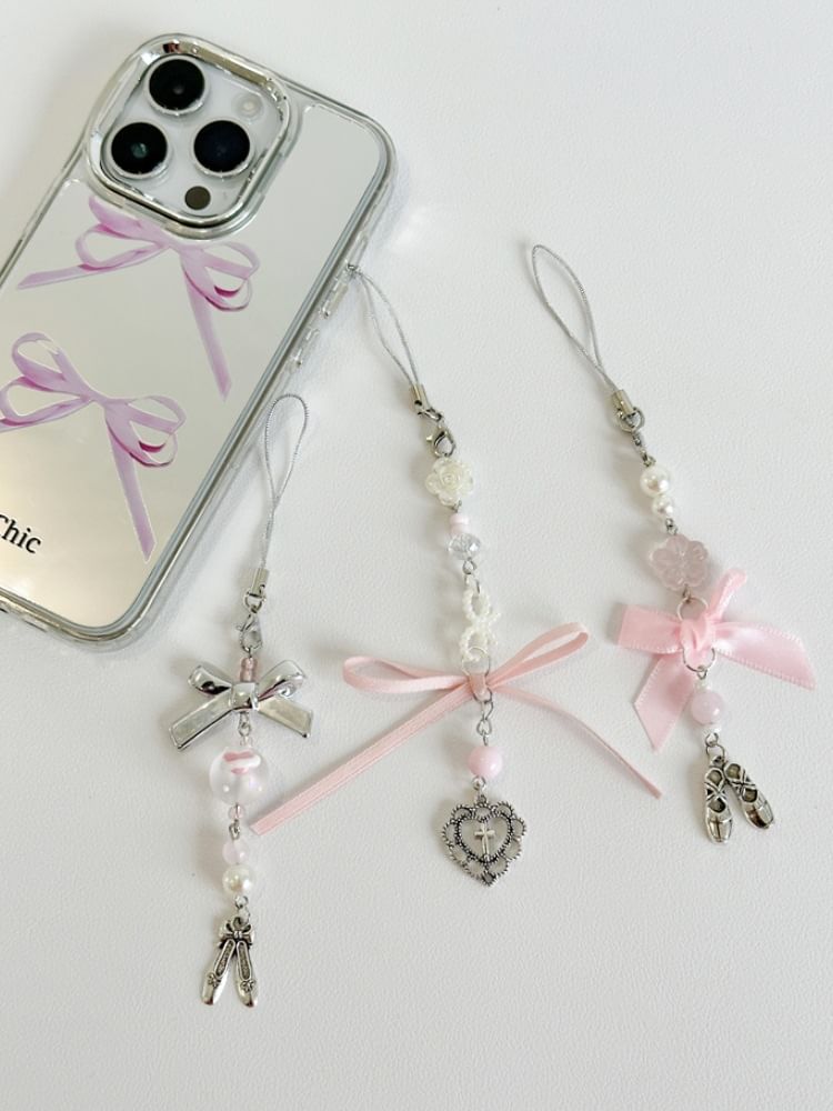 Epoch - Strik / Schoenen / Hart / Bloemen Telefoonhanger (Diverse Ontwerpen)