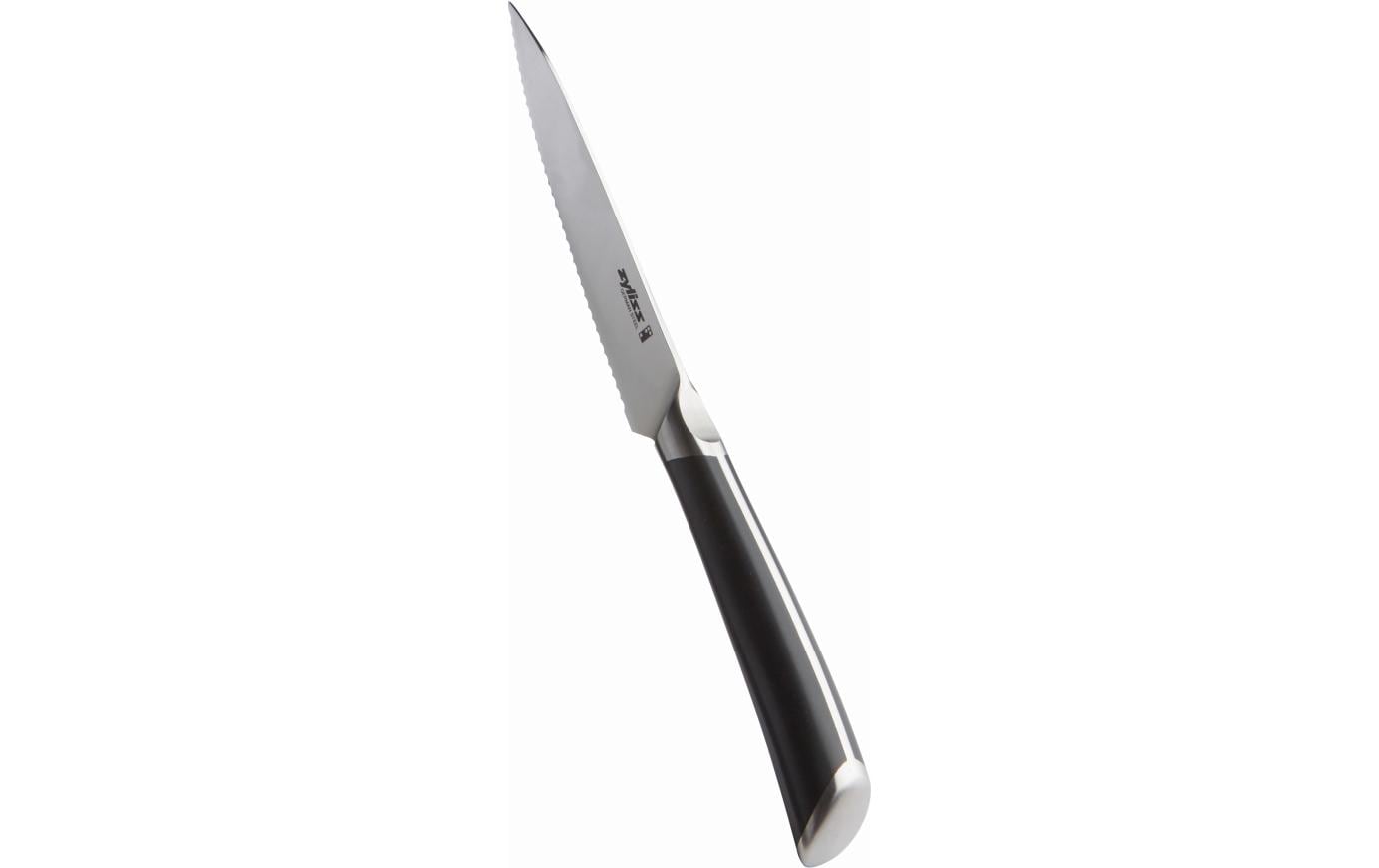Küchenmesser Comfort Pro gezackt 11 cm, Schwarz/SilberGezacktes Universalmesser