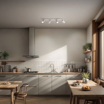 Philips spot Pongee 4-lichts wit