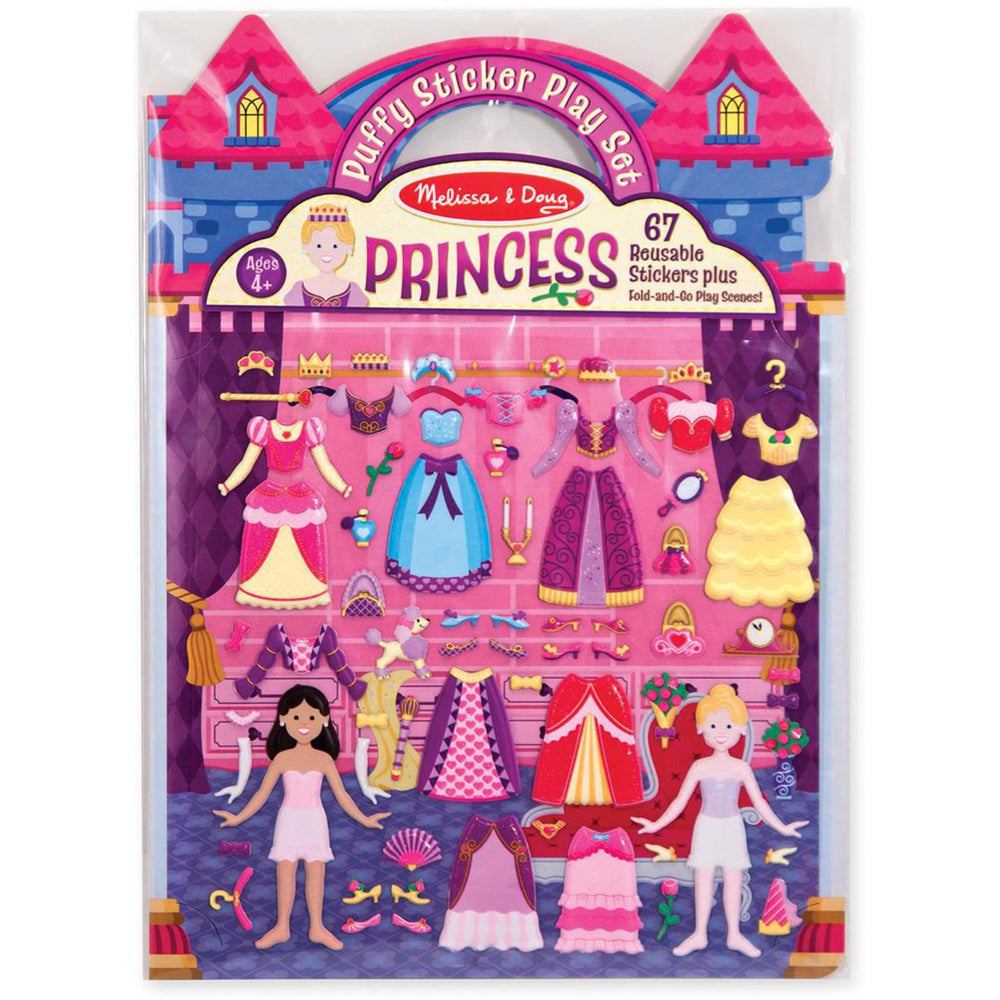 Køb Melissa & Doug Multifarvet Puffy Sticker Playset Princess