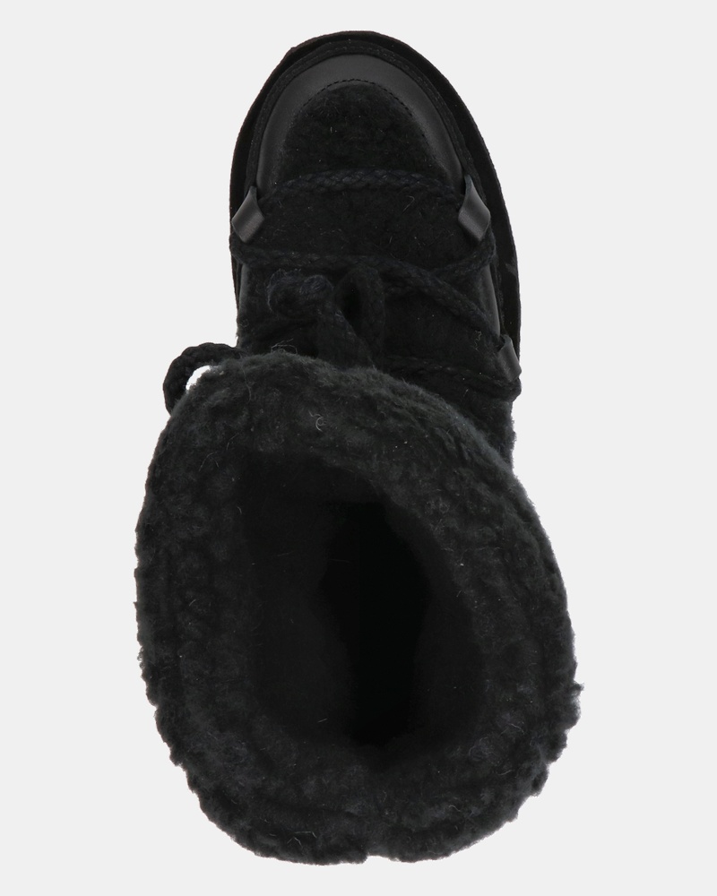 Shabbies Amsterdam Gevoerde boots  - zwart