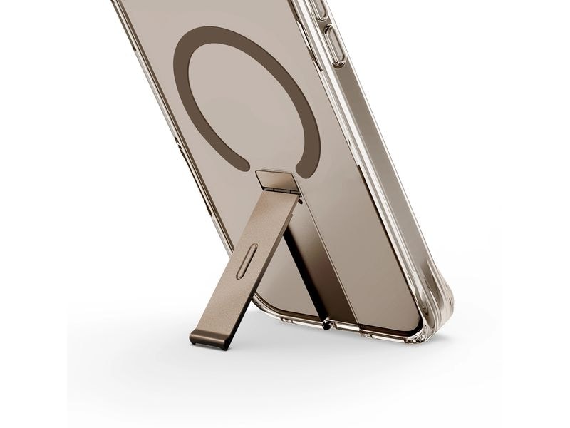 Uniq Back Cover Eleva Hybrid iPhone 16 Pro Taupe MagSafe-kompatible Schutzhülle für das Apple iPhone 16 Pro