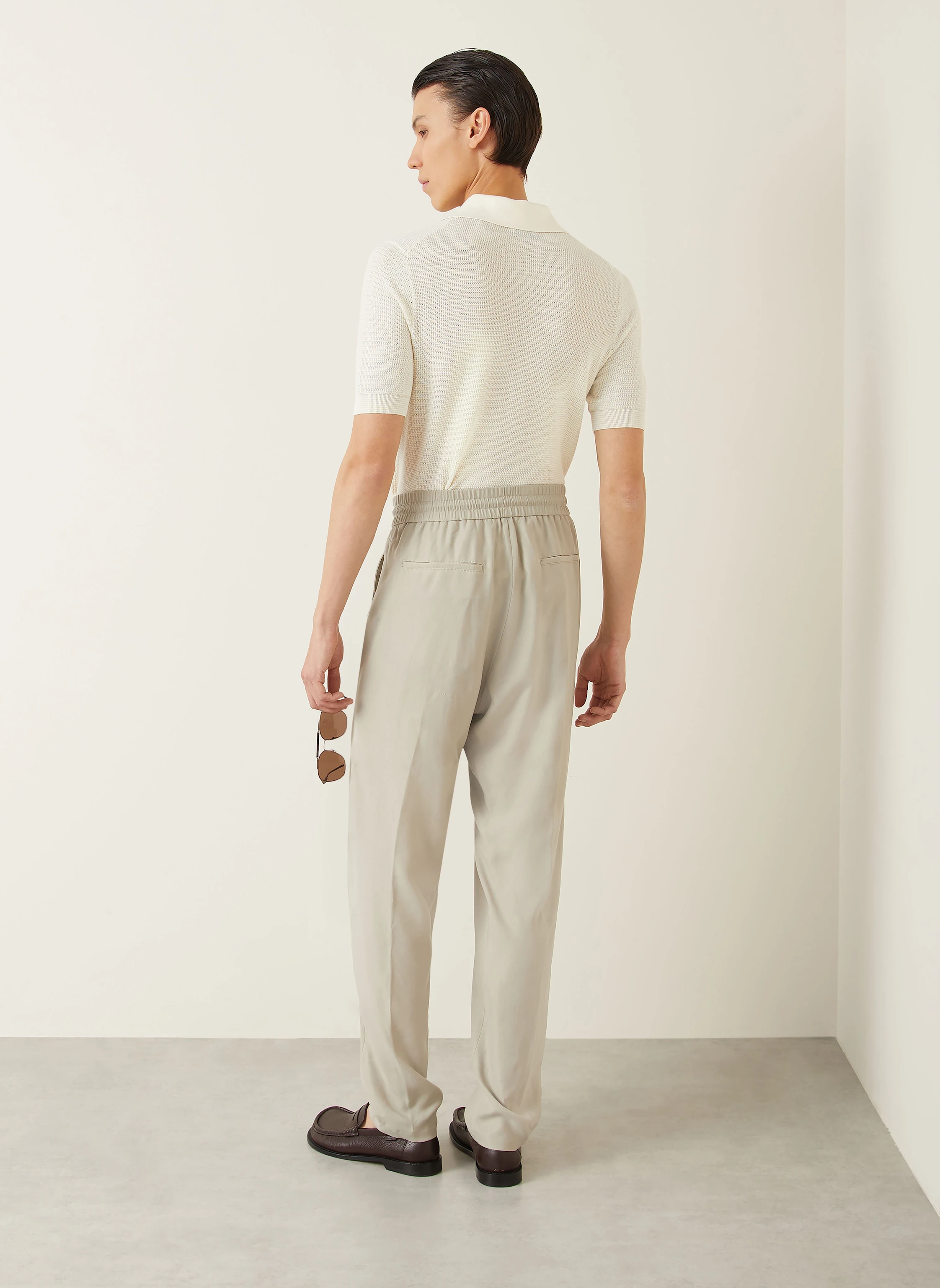 GIORGIO ARMANI Hose im Jogging-Stil Extra Slim Fit