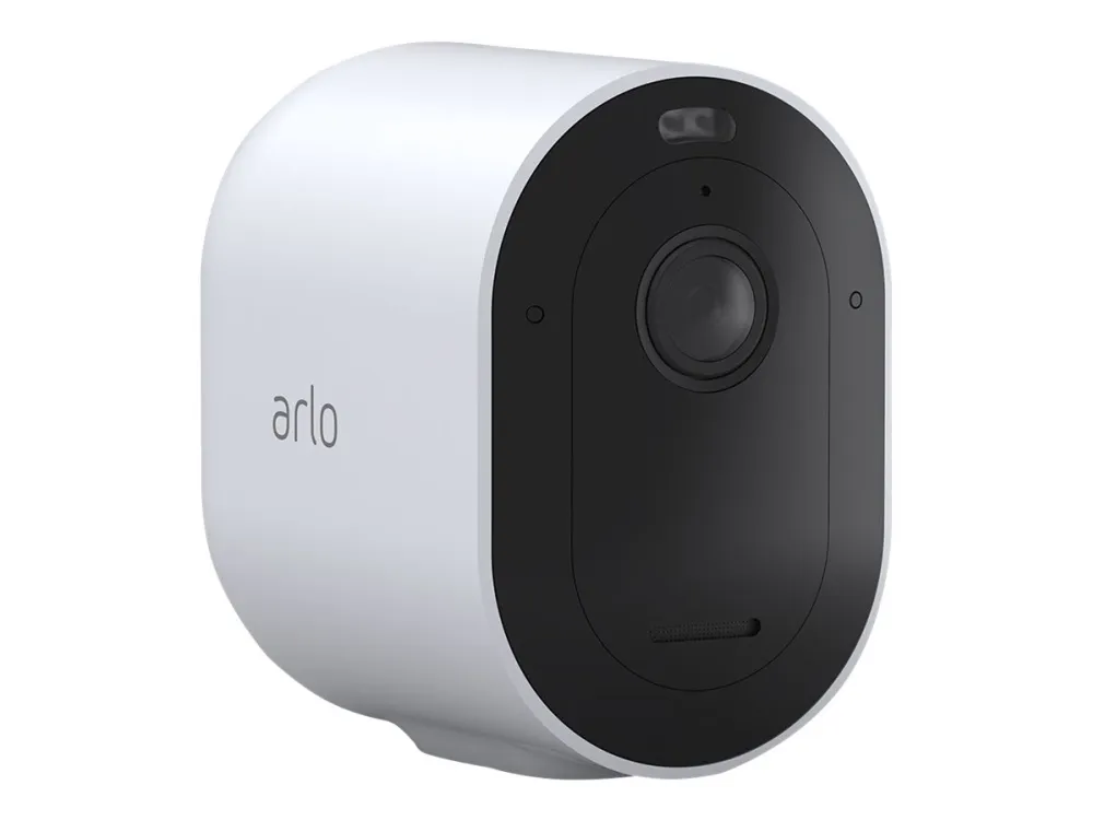 Arlo Pro 4 - Netværksovervågningskamera - udendørs, indendørs - vejrbestandig - farve (Dag/nat) - 4 MP - 2560 x 1440 - audio - trådløs - WiFi - USB 2.0 - H.264, H.265 - DC 5 V