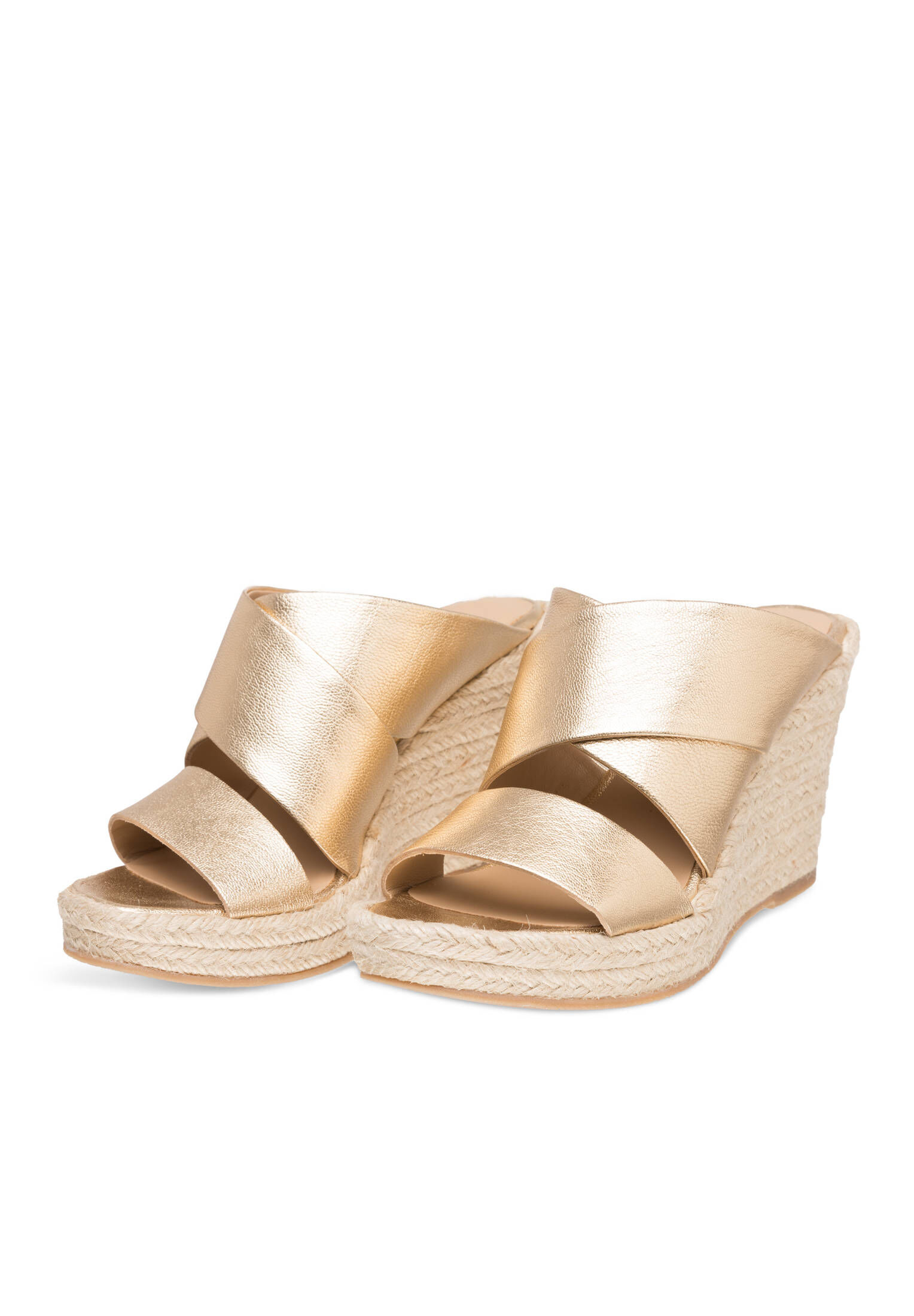 Ivylee Copenhagen| Damen Wedges Bella Gold