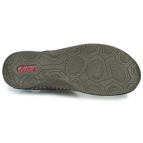 Rieker - 52578-00 - Noir / Bordeaux