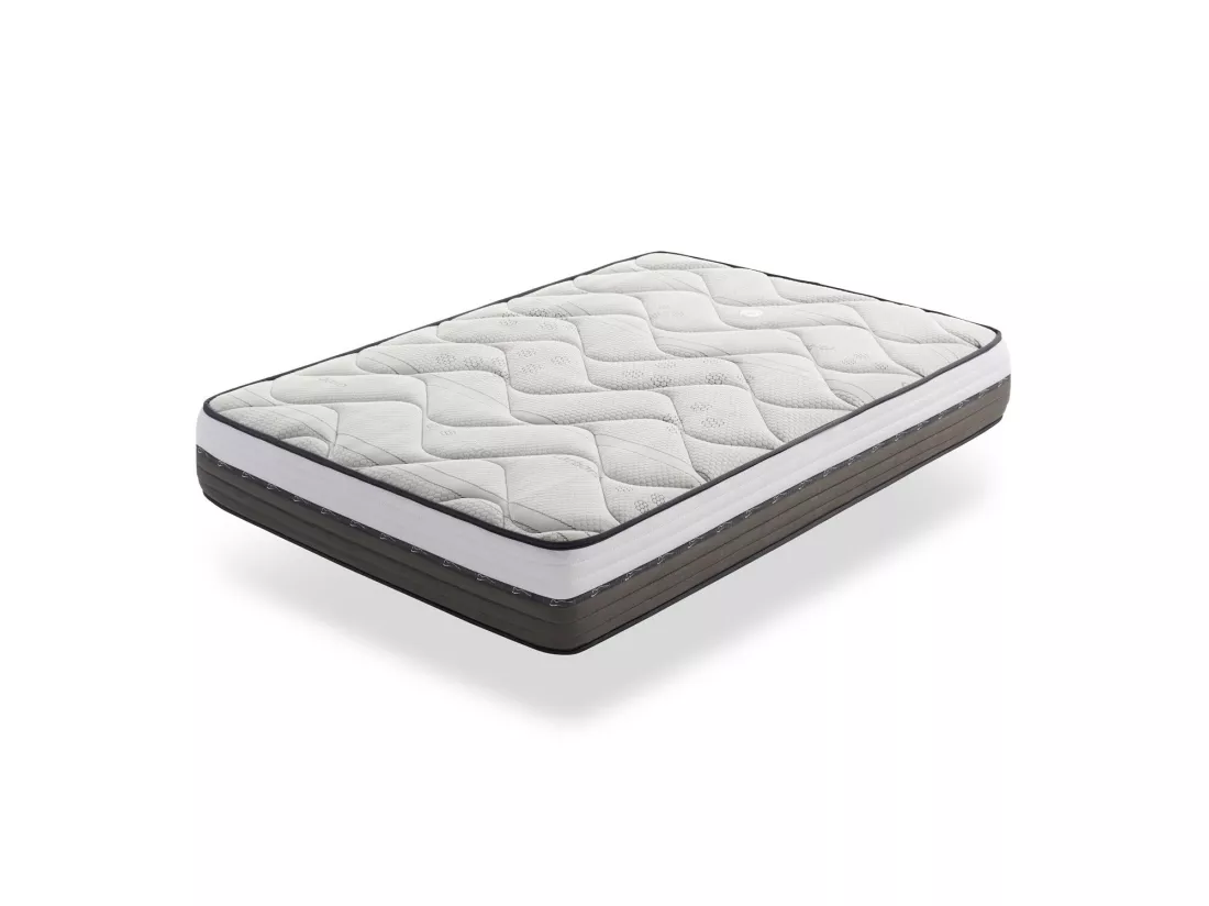 Matelas viscoélastique 150x190 Latex Carbon Plus 27 cm +/-2 Fermeté moyenne-élevée.