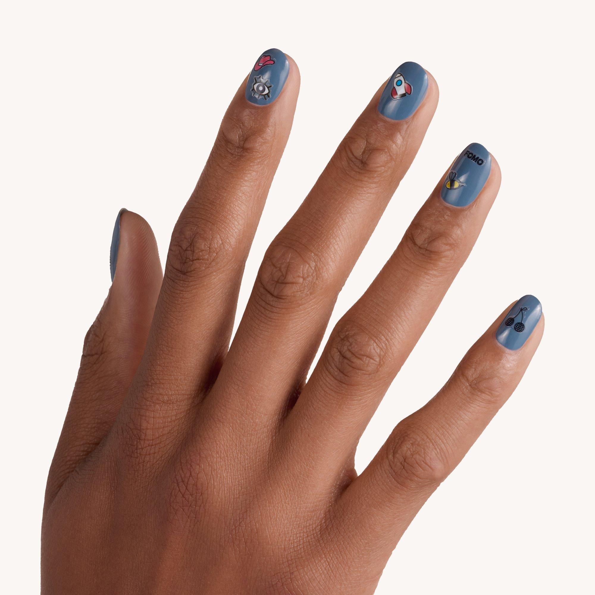 happiness looks good on you nail sticker ongles