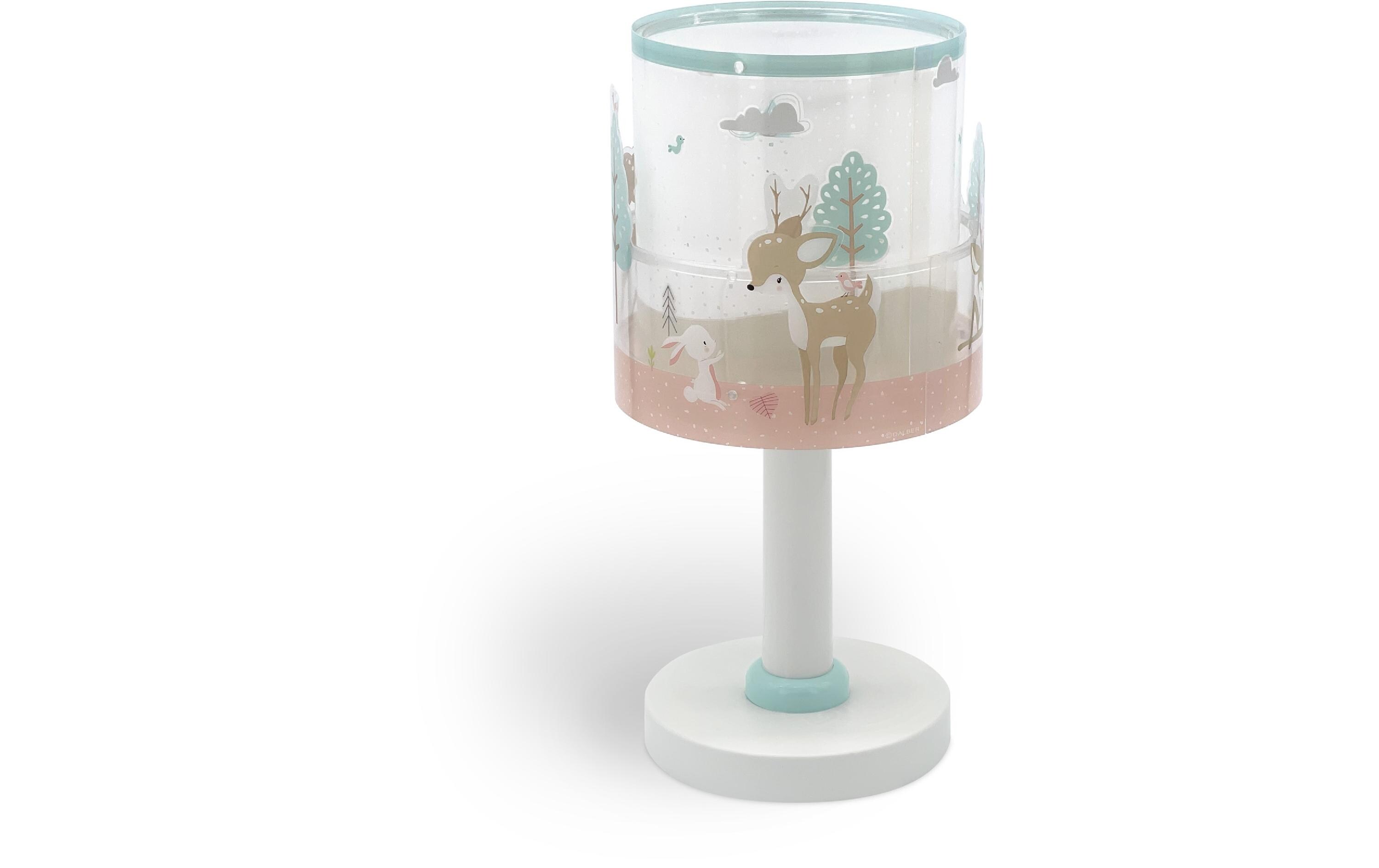 Tischlampe Loving DeerTischleuchte mit Doppelschirm für Kinder