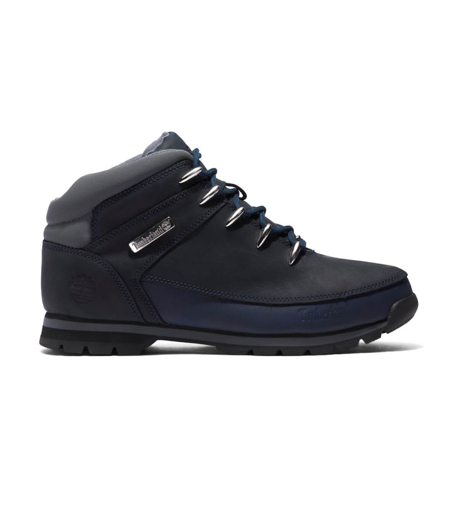 Botas Timberland Euro Sprint Mid Lace em Couro, Azul
