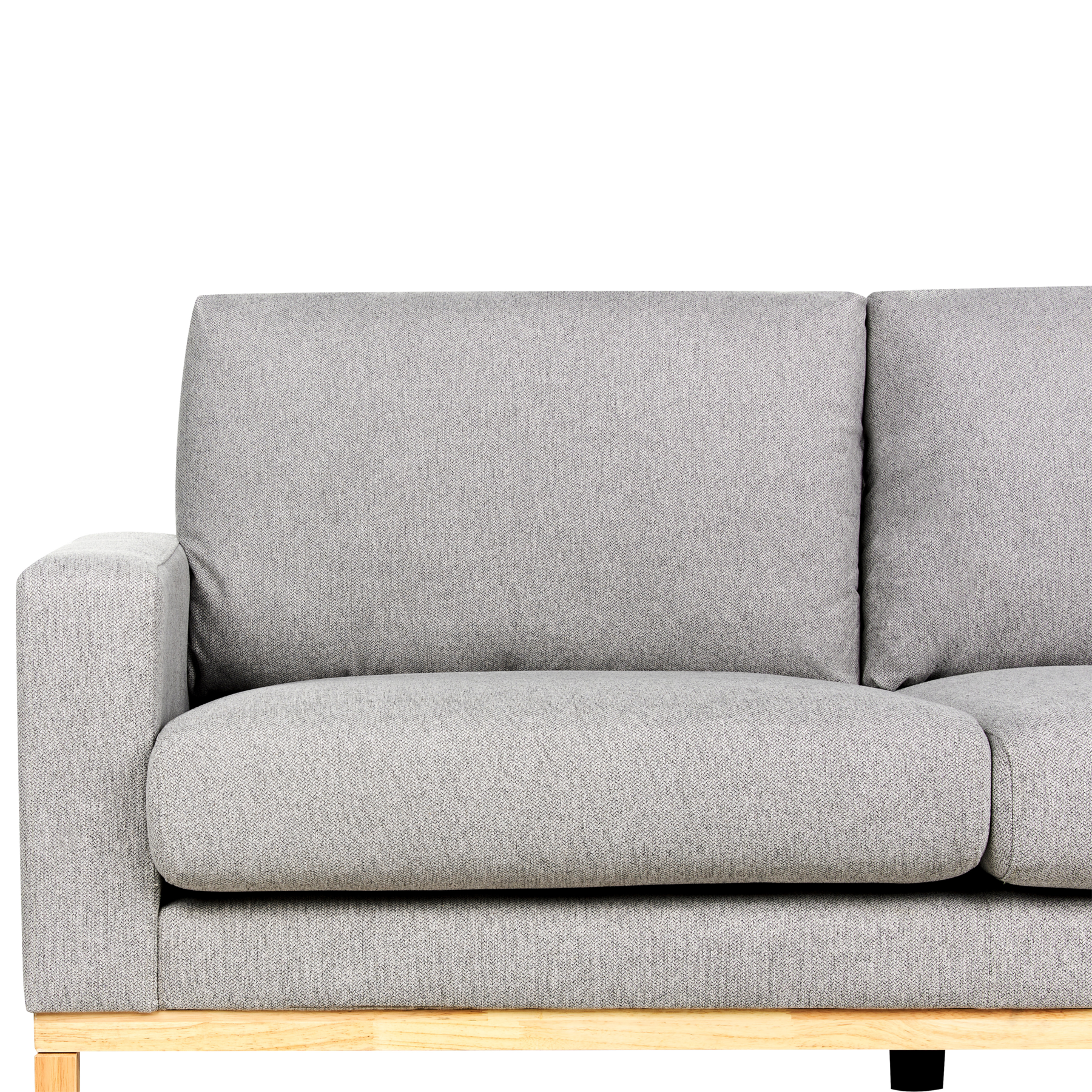 Beliani - SIGGARD - Tweezitsbank - Grijs - Polyester