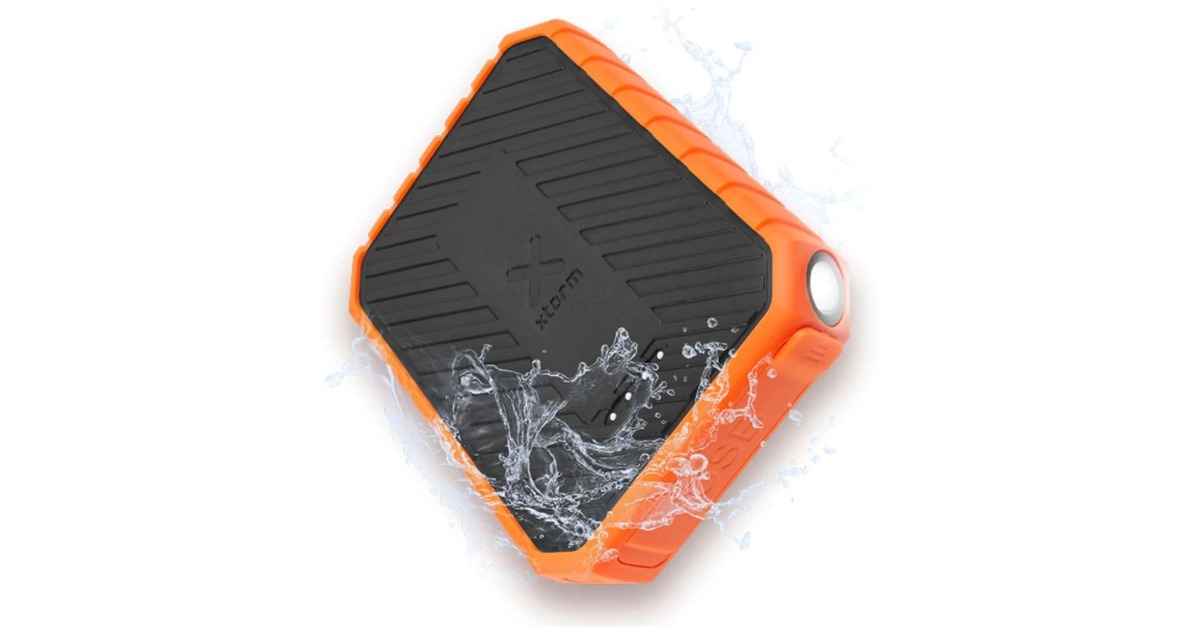 XtormXtreme Powerbank Rugged 18W - 10.000 mAh  (Oranje/zwart, IP65)