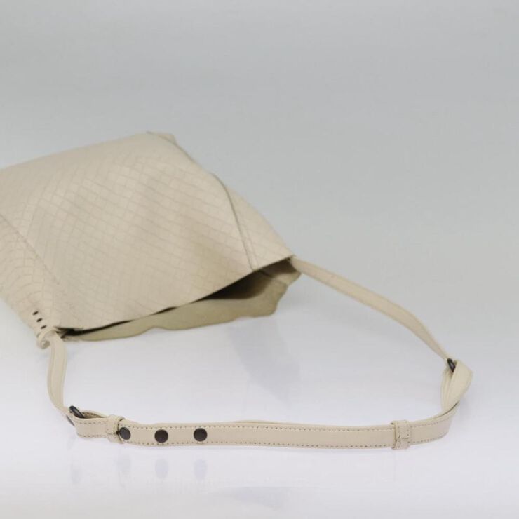 Bottega Veneta Vintage Bottega Veneta Shoulder Bag White