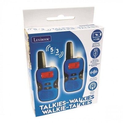 Lexibook Oppladbar Walkie Talkie