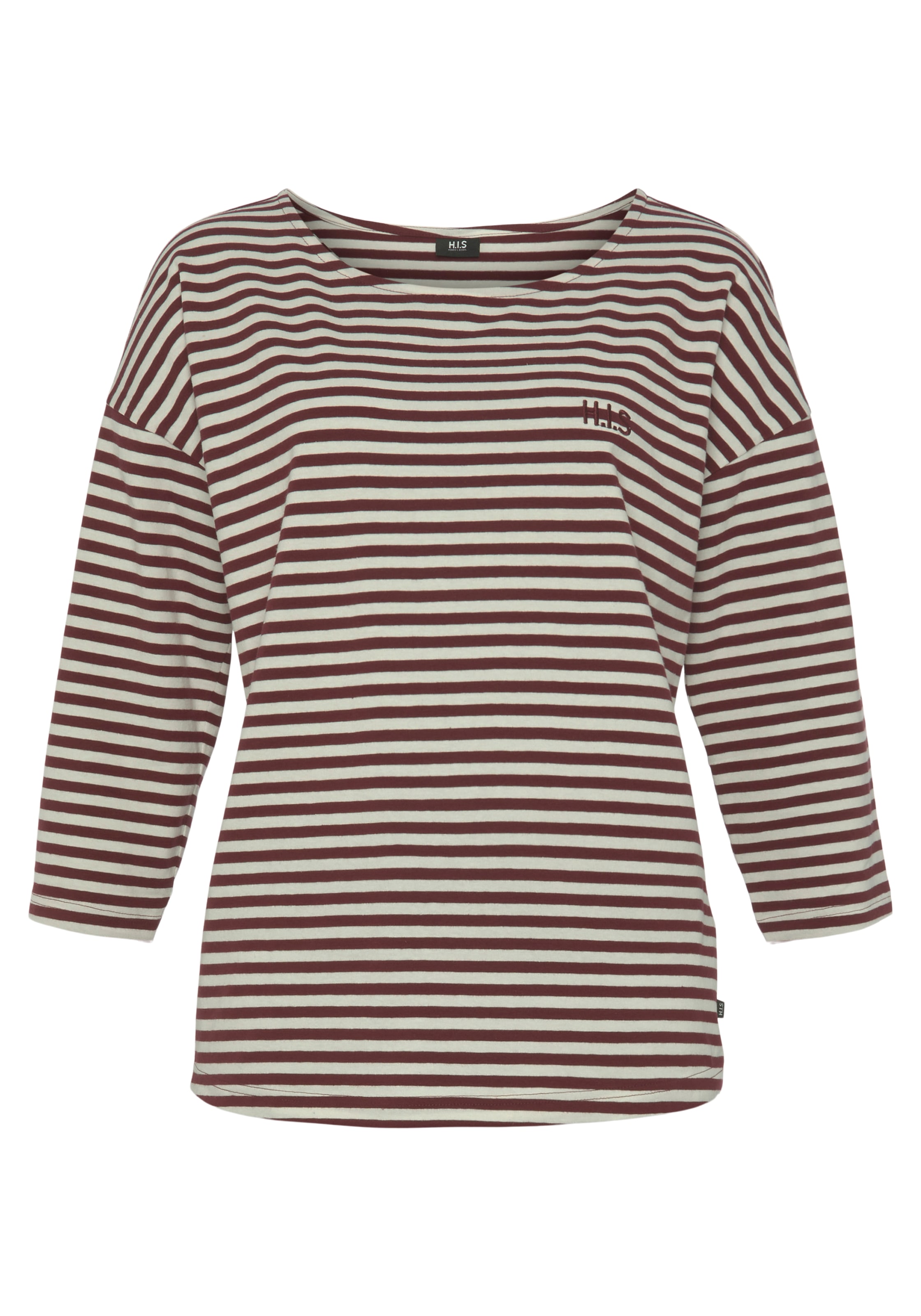 H.I.S Pyjama 2 Stk. tlg., mit Logostickerei auf der Brust