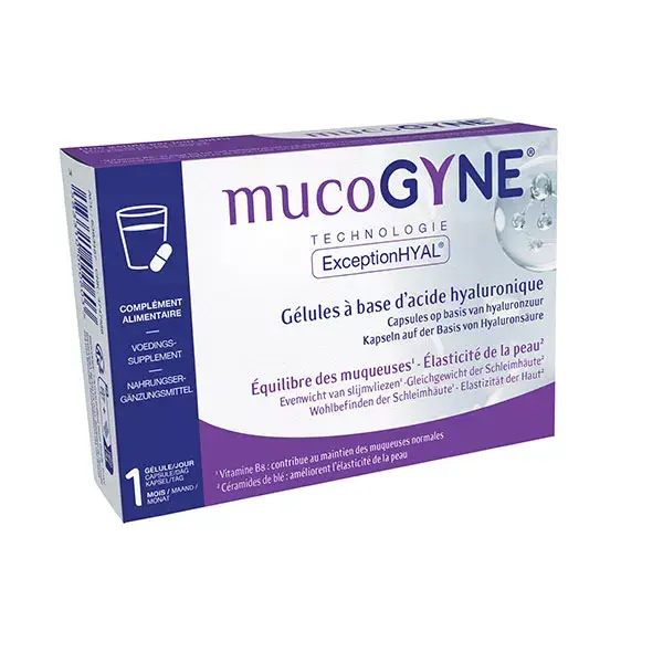 Mucogyne via oral, 28 cápsulas