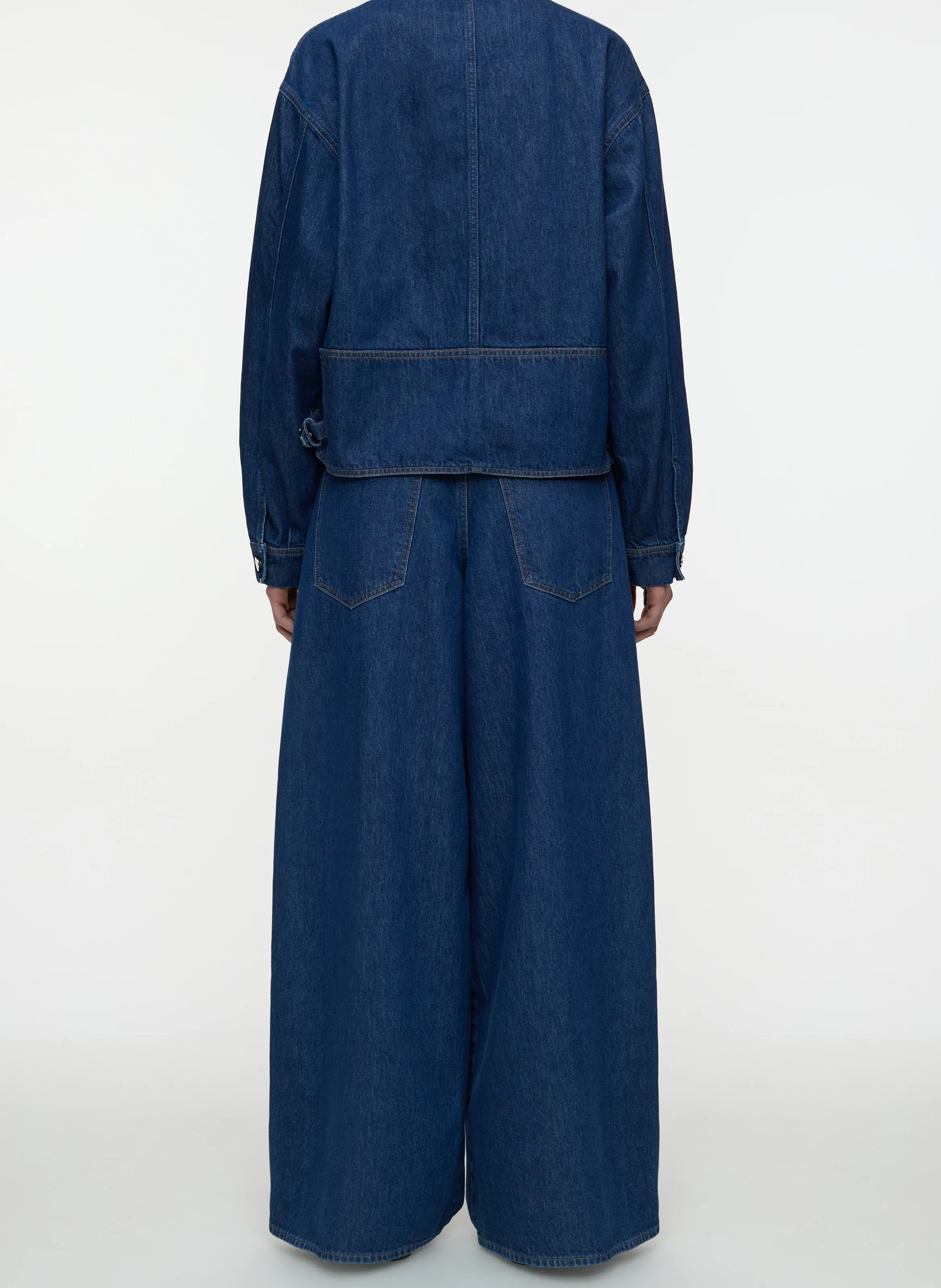 HERITAGE - Veste de travail denim en coton | Bleu
