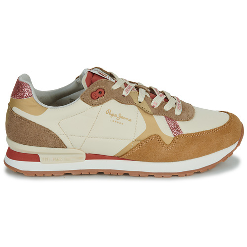 Pepe jeans - BRIT PRINT LUX W - Blanc / Beige