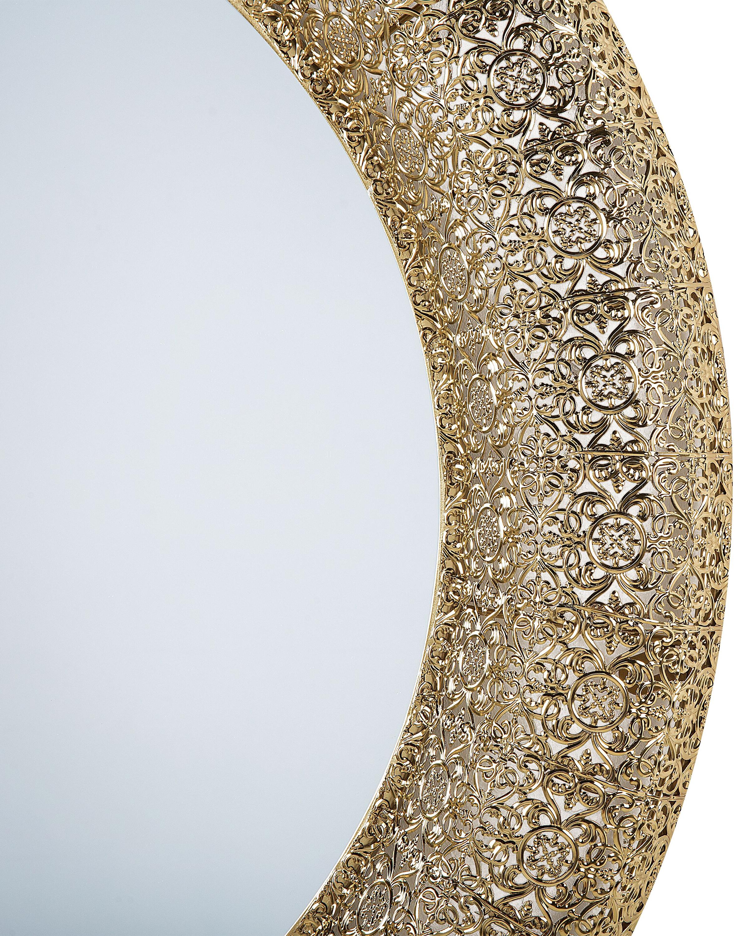 Wandspiegel CHANNAY 80 cm 80 cm Metaal Goud