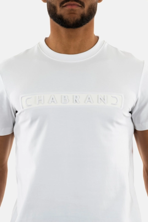 Tee shirt chabrand 60202 800 blanc