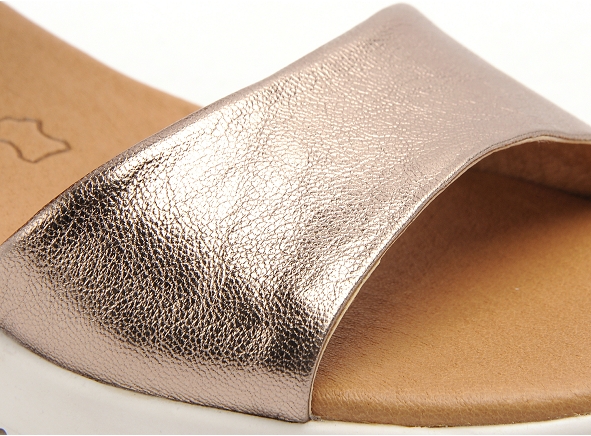 Caprice nu pieds plats femme 28706 bronze