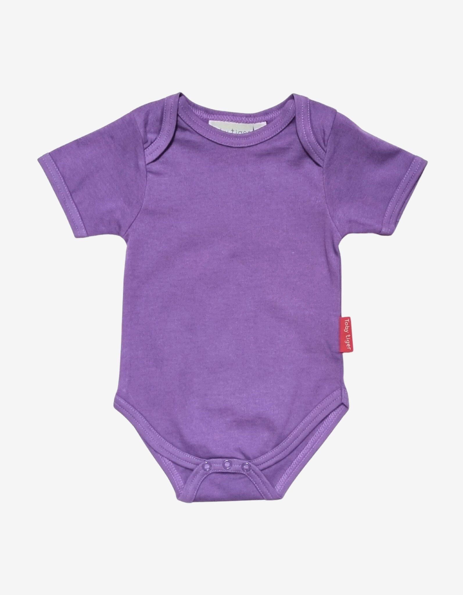 Toby Tiger Baby Body , unifarben