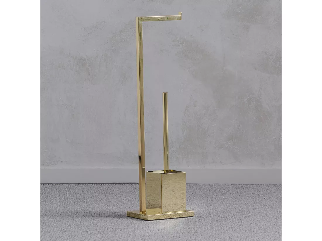 Porte-Brosse Simply new, or moyen 63 x 17 x 12