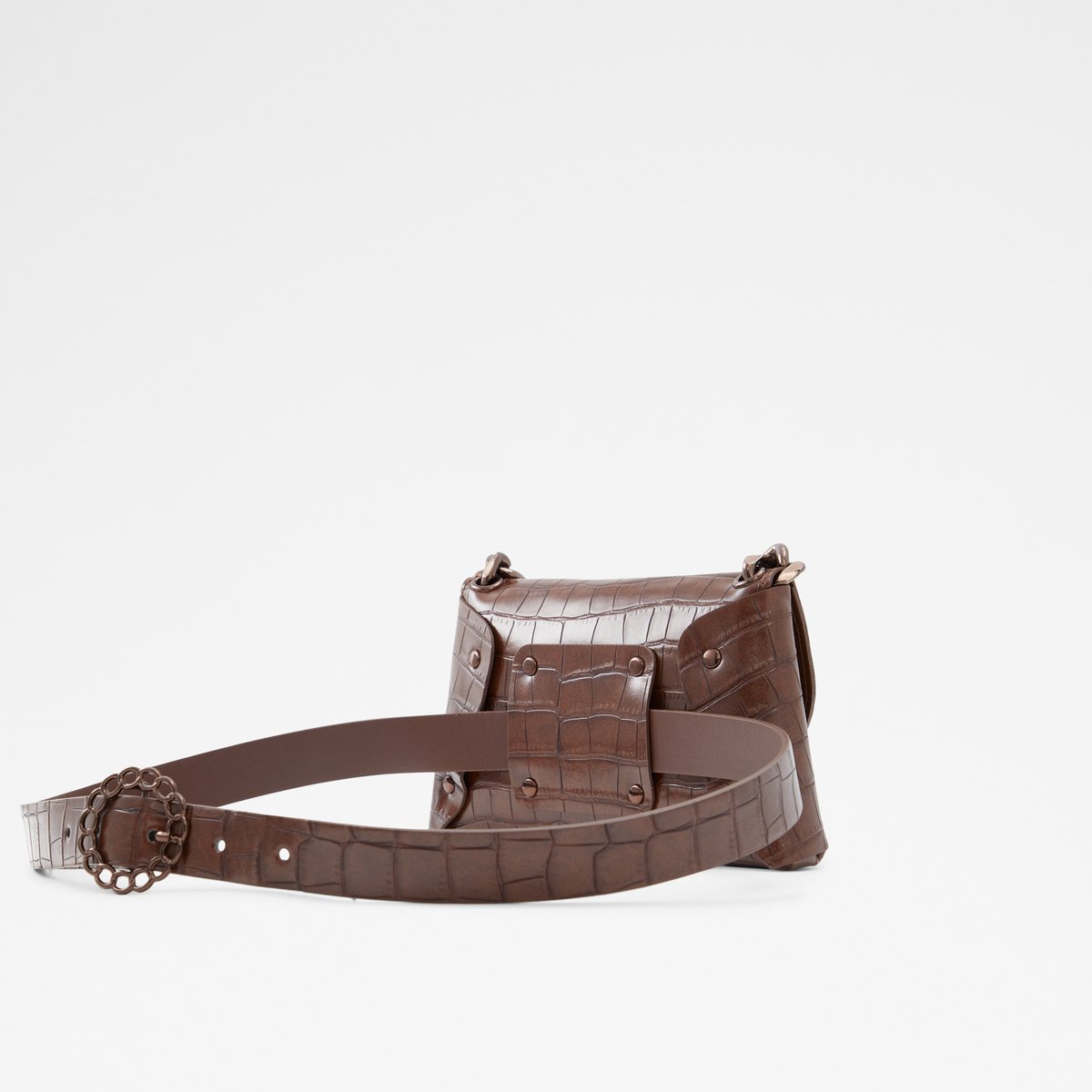 Glamverse Brown Women Backpacks & Fanny Packs