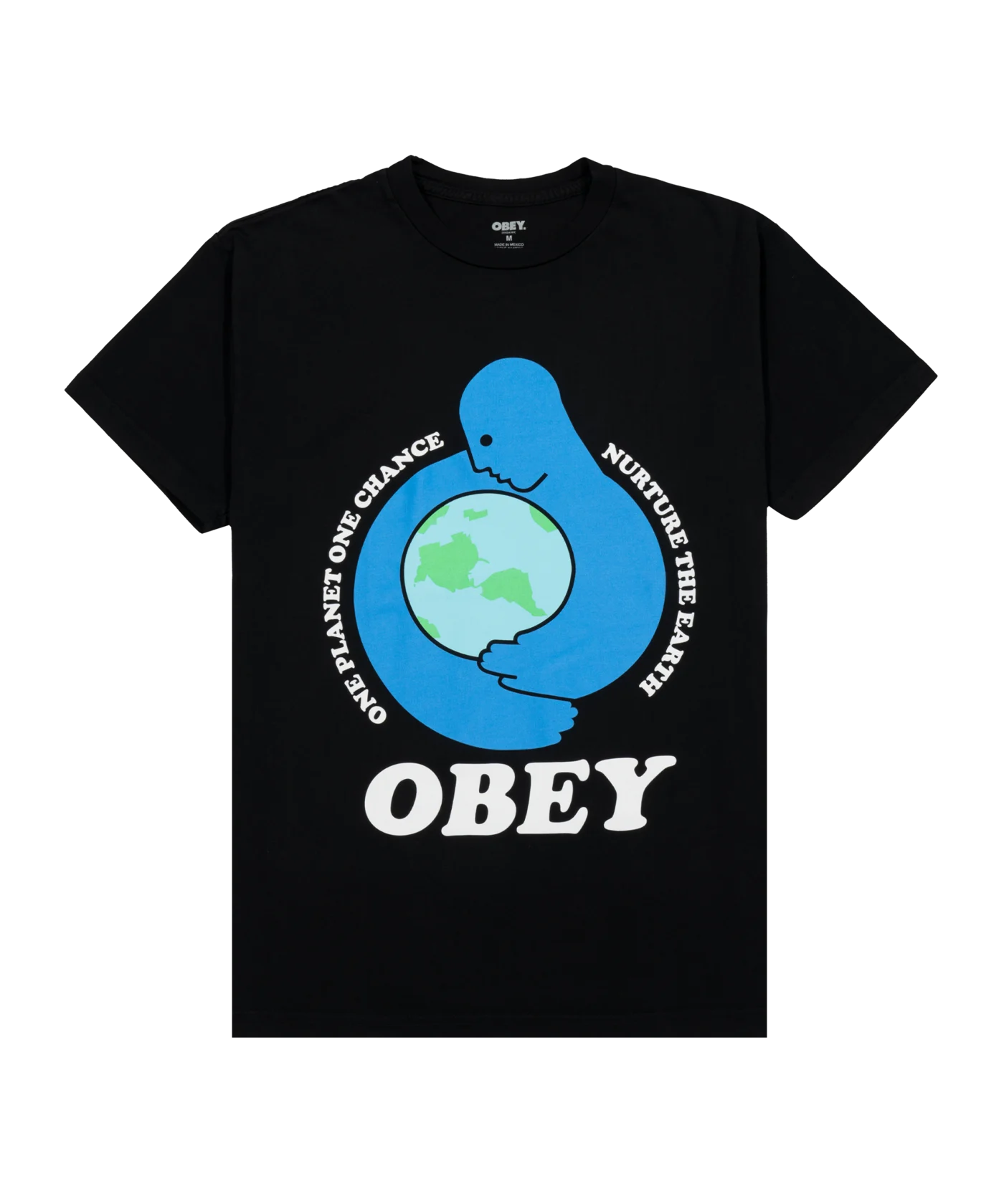 Obey Nurture T-Shirt Schwarz