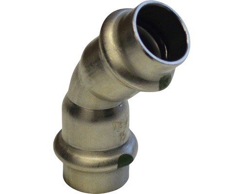 Viega Sanpress persfitting met SC-Contur bocht 45° 54mm RVS 435370