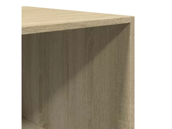 Garde-robe chêne sonoma 80x50x200 cm bois d'ingénierie